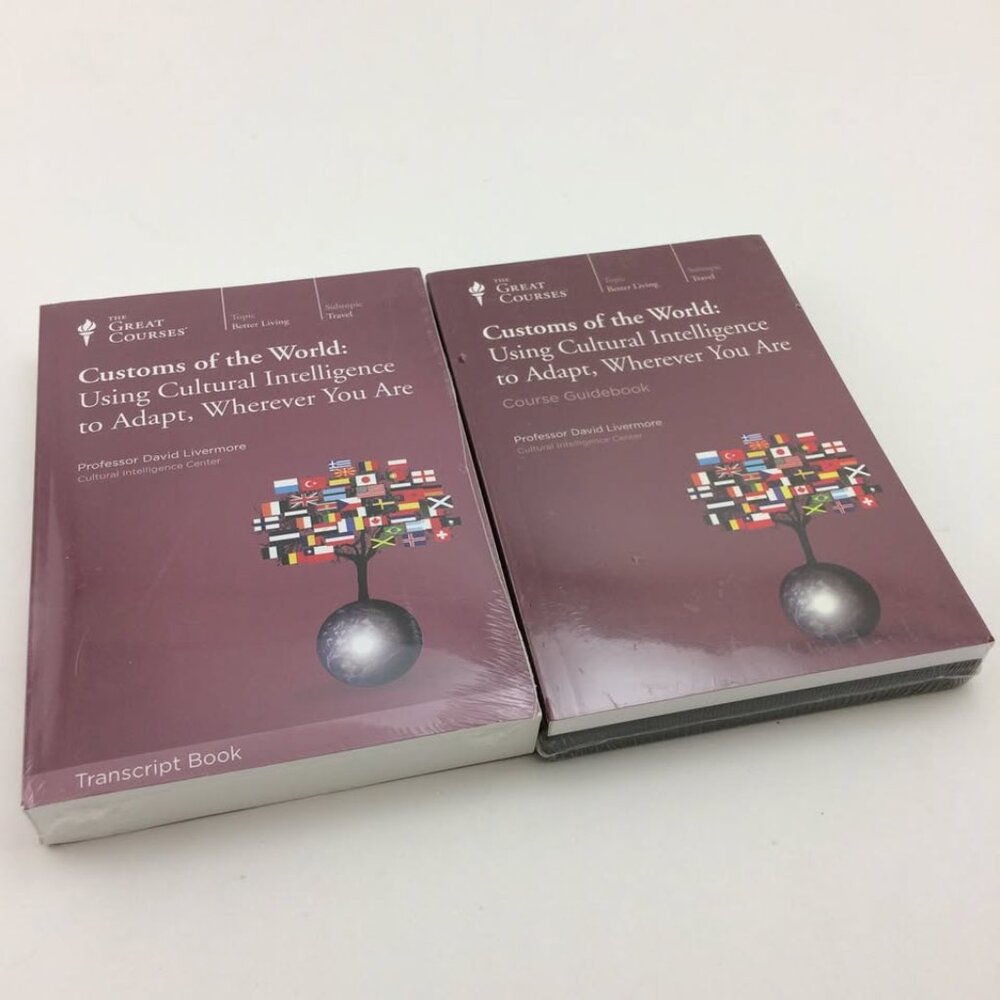 Great Courses Customs of the World Guidebook DVDs  Using Cultural Intelligence